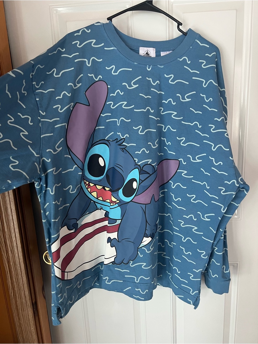 Walt Disney World Surfing Stitch Spirit Jersey Crewneck Sweatshirt XXL